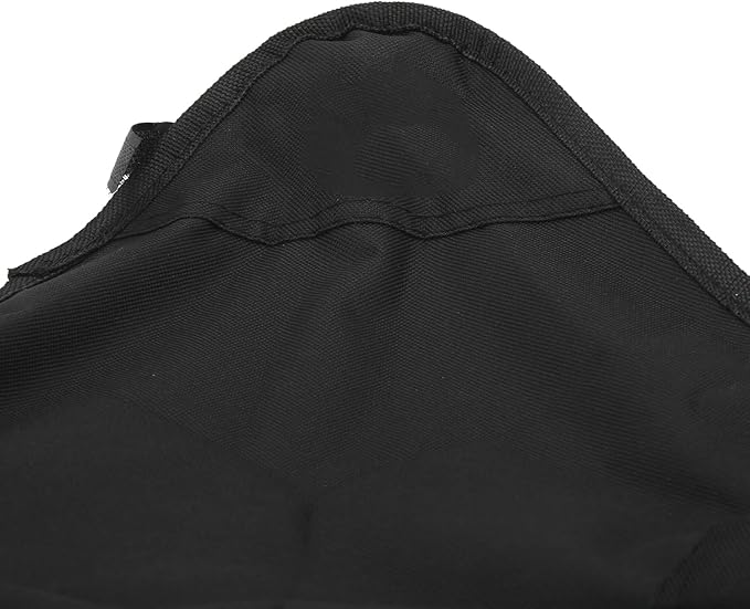 plplaaoo Folding Tripod Stool Heavy Duty Portable Anti Slip Foldable Chair for Outdoor Camping Fishing Picnics Made of 600D Oxford Cloth PVC Waterproof Coating (Black)