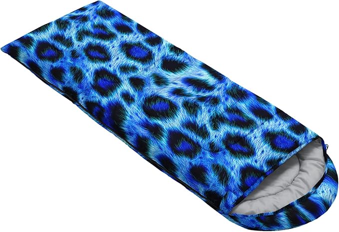 QOOMO Camping Sleeping Bags3 Season Warm &amp Cool WeatherLightweightWaterproof Sleeping Bags for Adults &amp KidsTravelingand OutdoorsCamping Gear Equipment