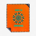 Slowtide x Bob Marley Sun is Shining Oversized Picnic Blanket – Water &amp Sand Resistant Outdoor Blanket 60 x 72 in