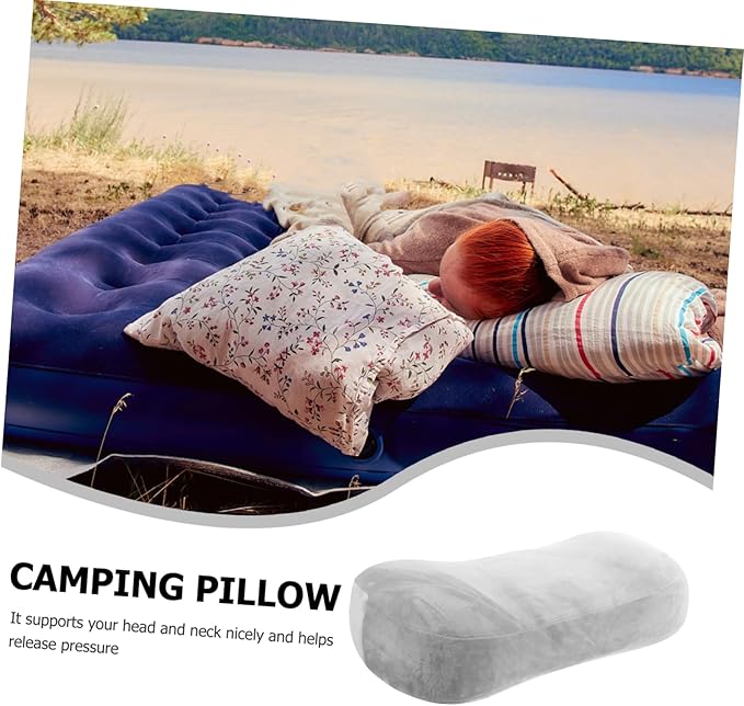 BESPORTBLE 1pcs Comfortable Memory Foam Neck Pillow Portable Sleeping Cushion for Office Travel and Home Supports Head and Neck for Relaxation and Comfort