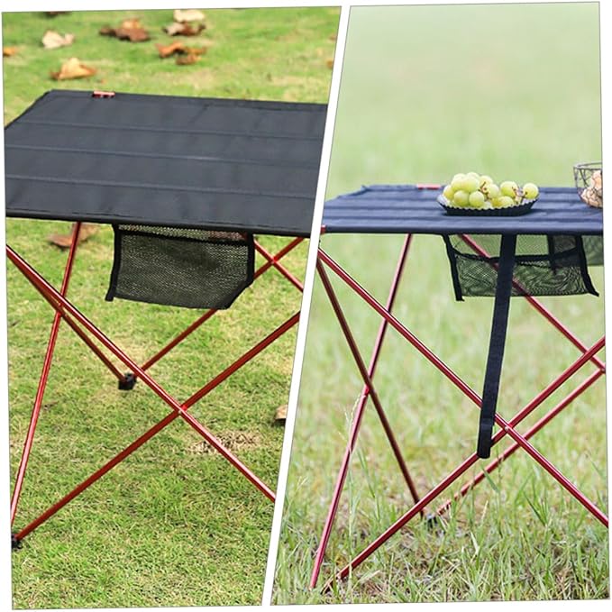 Portable Folding Camping Table Aluminum Outdoor Beach Picnic Table Pop up for Camping Hiking