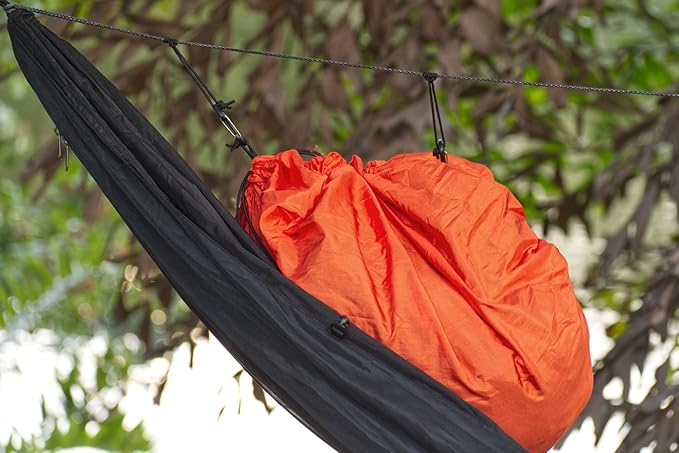 Go Outfitters Gear Loft for Hammock Camping - Ample Storage Space for Your Gear - Hangs from Your Hammock Ridgeline