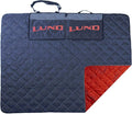 Lund Logo Travel Blanket w/Water Resistant Fabric - Blue &amp Red LUN-63005