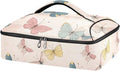 Casserole Carrier Hand-drawn Beautiful Cute ButterflyInsulated Casserole Carrier for Hot or Cold Food Thermal Lunch Tote for Potluck Parties Picnic Beach Fits 9 x 13 Inches Baking Dish
