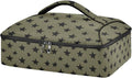 Casserole Carrier Pattern Black StarsInsulated Casserole Carrier for Hot or Cold Food Thermal Lunch Tote for Potluck Parties Picnic Beach Fits 9 x 13 Inches Baking Dish