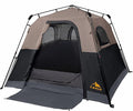 3/4 Person Camping Tent with 1 Door 4 Windows and Upgraded Ventilation– Instant Setup Waterproof 8'x 8'x 67''Oxford Fabric Floor Pop Up in 60 Seconds Includes Rainfly and Backpack