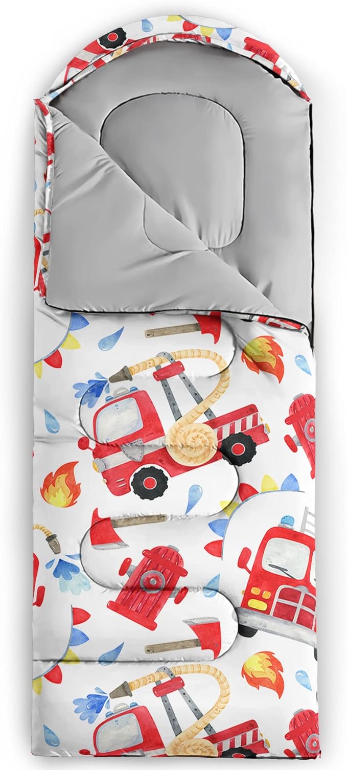 QOOMO Camping Sleeping Bags3 Season Warm &amp Cool WeatherLightweightWaterproof Sleeping Bags for Adults &amp KidsTravelingand OutdoorsCamping Gear Equipment