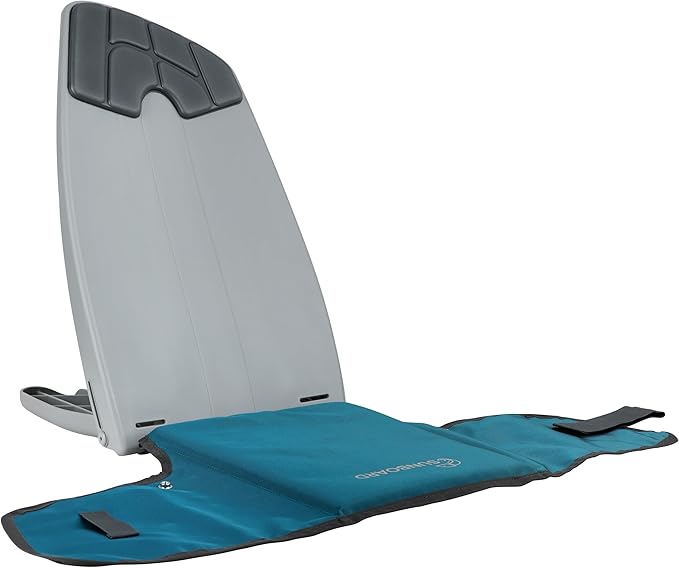 Portable Ground Chair for Beach Camping Park &amp Stadium – 5-Position Recline Wearable Lightweight – Slim Style – (Grey)