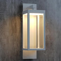 Outdoor Wall Sconce Exterior Waterproof Wall LanternsModern Black Exterior Light Fixture with Clear Glass Shade Anti-Rust Outdoor Wall lamp for Patio Front Door Entryway Garage