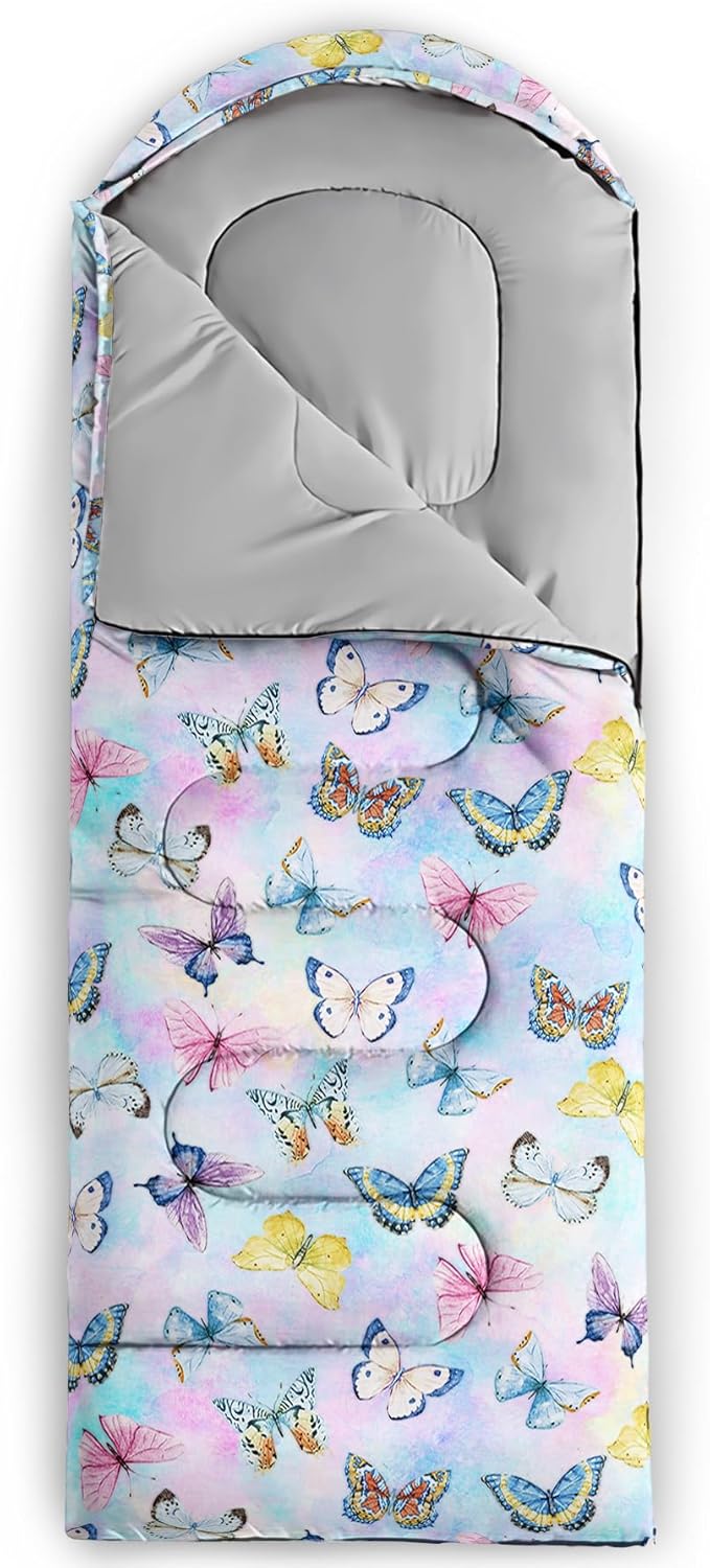 Sleeping Bag for Womens Girls Teens Waterproof Sleeping Bags Traveling and Outdoors Camping Gear Equipment