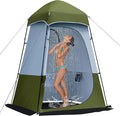 Camping Shower Tent 7.9 FT Extra Tall Oversize Privacy Tent Portable Outdoor Bathroom Toilet Tent with Floor Easy Set Up Privacy Shelter for Dressing Hiking Fishing UPF50+