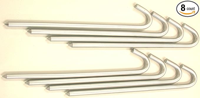 Home Court Hook Stake Set - Heavy Duty - 16S8