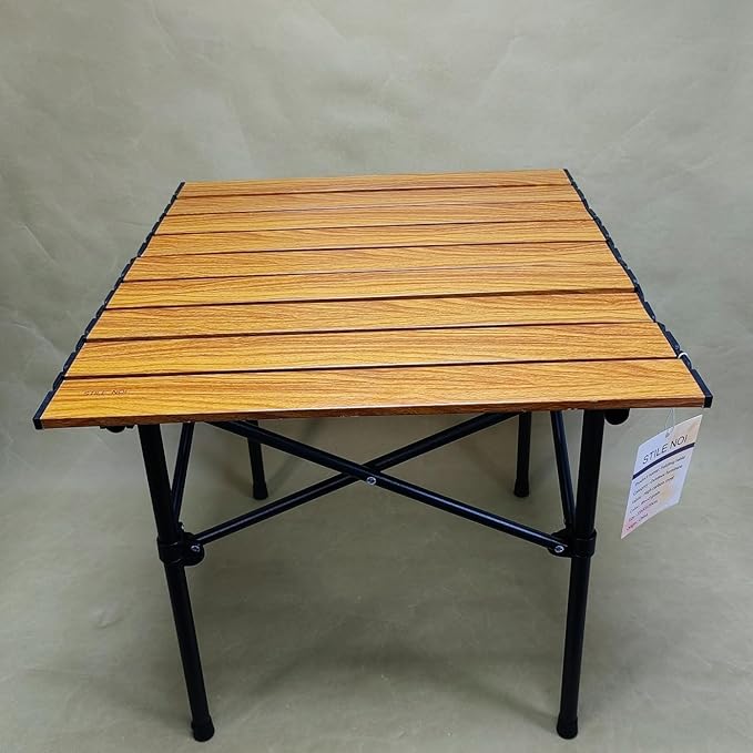 Stile NOI Outdoor FurniturePortable Camping Table Folding Beach Table Easy to Carry Prefect for Outdoor Picnic BBQ Cooking Festival Beach Home