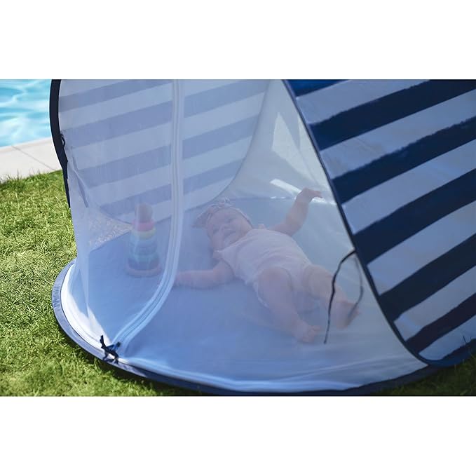 Babymoov Baby Anti UV Tent Sun Protection UPF 50+ Pop Up Play Tent and Sun Shade Marine (Summer 2025 Edition)