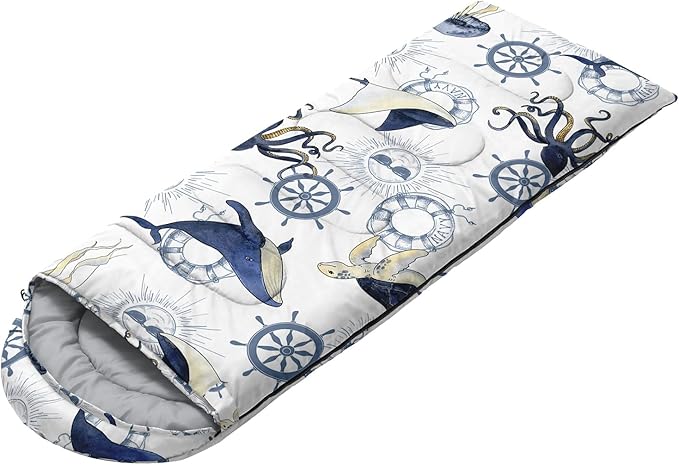 CVHOUSE Camping Sleeping Bags3 Season Warm &amp Cool WeatherLightweightWaterproof Sleeping Bags for Adults &amp KidsTravelingand OutdoorsCamping Gear Equipment