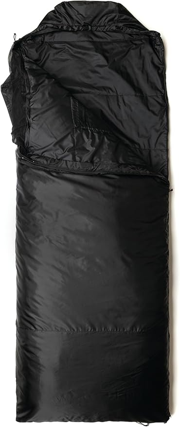 Snugpak Jungle Bag Lightweight Sleeping Bag with Left or Right Side Zip Compact Travel and Camping Bag