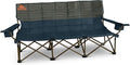 Kelty Lowdown Couch - 3 Person Capacity Camping Chair Extra Large and Sturdy Bench for Campsites Soccer Games and Backyard Parties