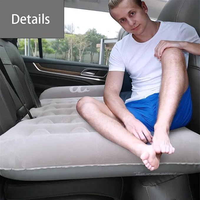Inflatable Mattress Car Back Seat Sleeping Pad Camping Travel Mattress 80x150 Cm Size Multifunctional Inflatable Sofa