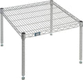 Nexelate Silver Epoxy Wire Dunnage Rack 24W x 24D x 14H