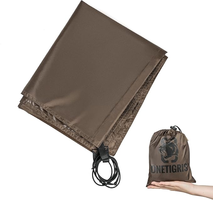 OneTigris 2 Person Footprint for Backpacking Tent 2000mm Waterproof Rating 78.7x47.24