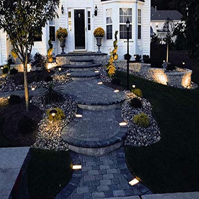 SEK Surebond KPAV04-02 Kerr Outdoor Lighting 4 x 8  White