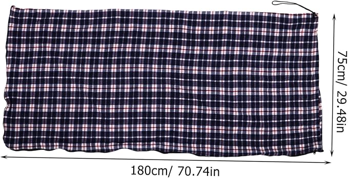 Portable Adult Down Liner for Outdoor Camping Hiking Travel Lightweight Warm Fleece Sleeping Sack Blanket for Picnics Beach Noon Breaks and Cold Weather Use