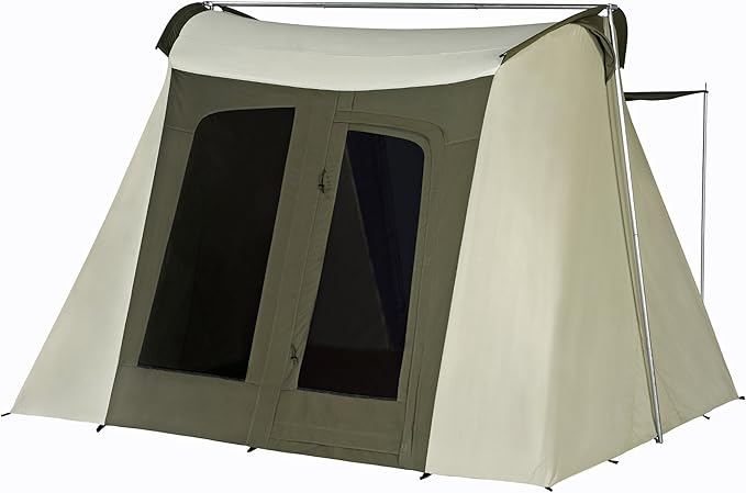 Flex-Bow Deluxe Canvas Camping Tents