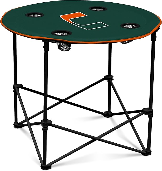 Logo Brands Officially Licensed NCAA Unisex Round Table One Size Team Color