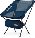 CAMEL CROWN Camping Chair Heavy Duty Backpacking Chair - Ultra-Light Folding Chair with Carry Bag Portable Compact for Outdoor Lawn Hiking Beach Picnic
