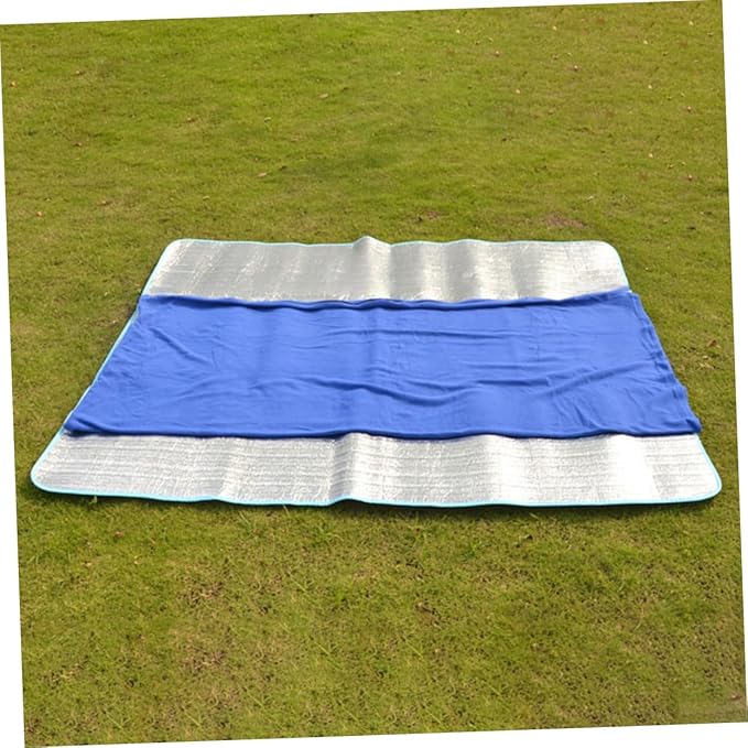 Double-Sided Fleece Camping Blanket Lightweight Portable Outdoor Blanket for Travel Picnic Rest and Camping