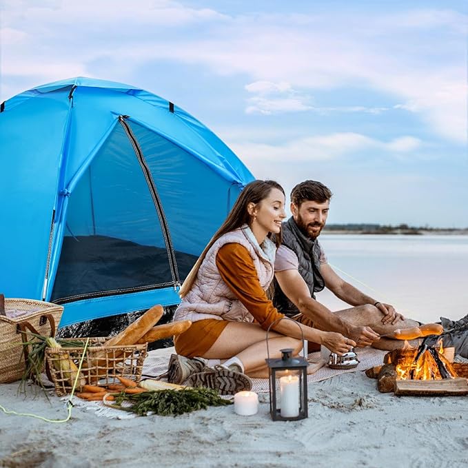 1-2 one Person Two Persons Small Camping Tents for Hiking with rainfly Esay Set up Dome Tent with Carrying BagBasic Portable Camping Small Tents for Backpacking