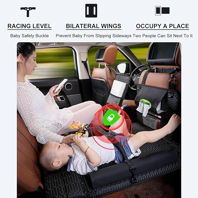 Non-Inflatable Car Folding Rear Sleeping Bed Camping Car Mattress for Travel Hiking and Outdoor Use