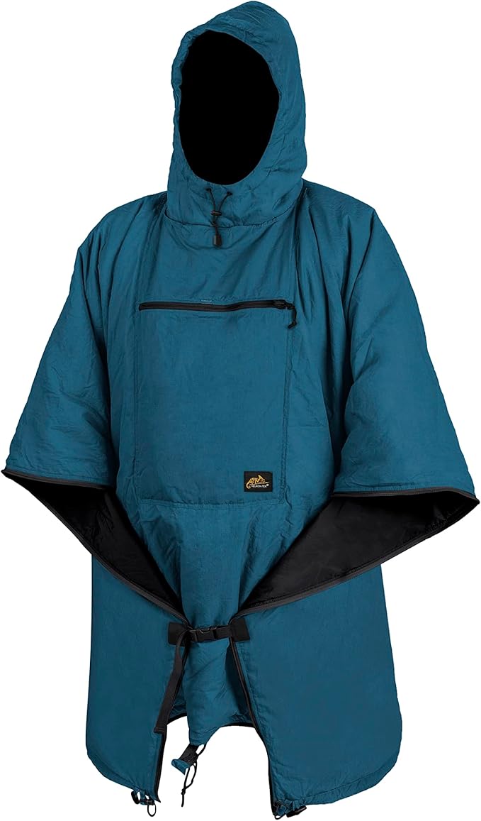 Helikon-Tex Swagman Roll Military Poncho - Multi-purpose Poncho &amp Emergency Poncho - Survival Gear - Woobie Blanket &amp Jacket