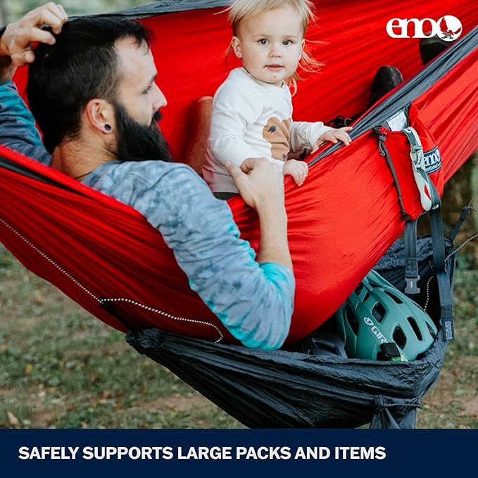 ENO Eagles Nest Outfitters Underbelly Gear Sling Hammock Accessory Charcoal
