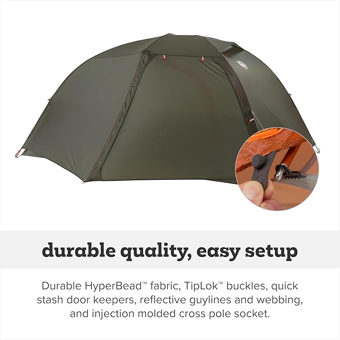 Big Agnes Copper Spur UL - Backpacking Tent for Camping 3 Season Ultralight Waterproof Anodized Poles