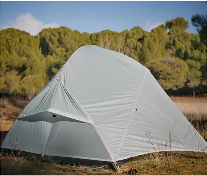 2-Person Tent – 4-Season 15D Double Layer Waterproof Backpacking Camping Hiking Tent