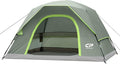 Tents for Camping 4 Person Tent Waterproof Windproof Double Layer Camping Tent Easy Setup Dome Tent with Large Mesh Windows &amp Wider Door for Outdoor Camping &amp Hiking
