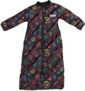 Big Mo 40° Kids Sleeping Bag (Ages 18-36m). The Coziest Funnest Camping Sleeping Bag for Kids with Adjustable Cuffs.