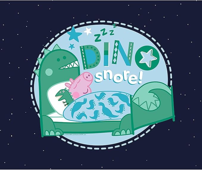 CafePress Peppa Pig: Dino Snore 50 x 60 Water-Resistant Outdoor Blanket