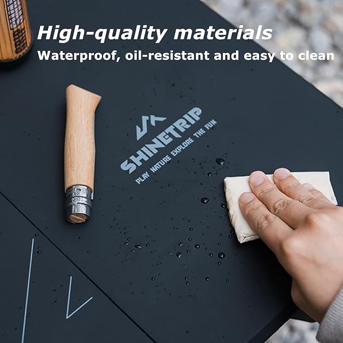 Folding Camp Table 2 in1 Adjustable Height(16 inch/4 inch) Foldable Camping Desk Outdoor Camping Table Picnic Table for Cooking Beach Hiking Travel Fishing BBQ