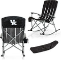 Picnic TIME NCAA Unisex-Adult NCAA Outdoor Rocking Camp Chair XL Heavy Duty Camping Chair for Adults