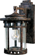Maxim Santa Barbara VX-One Light Outdoor Wall Mount in Made with Vivex Material for Coastal Environments