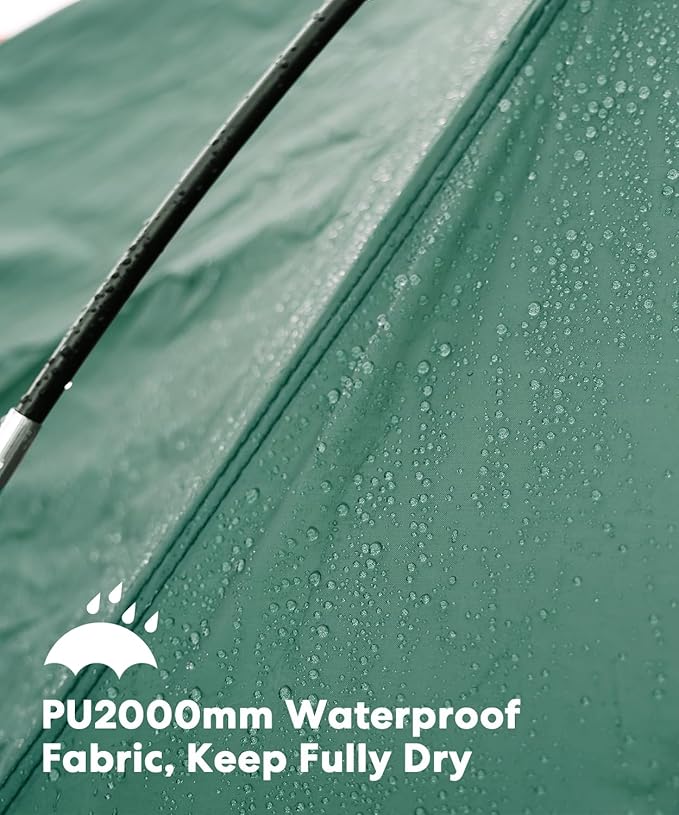 LIBERRWAY Truck Bed Tent for 2 Person 5.5-5.8 FT Pickup Truck Tent with Waterproof Rainfly Oxford for Camping Travel Outdoor Chevy Silverado 1500 Dodge Ram 1500 Ford F-150 GMC