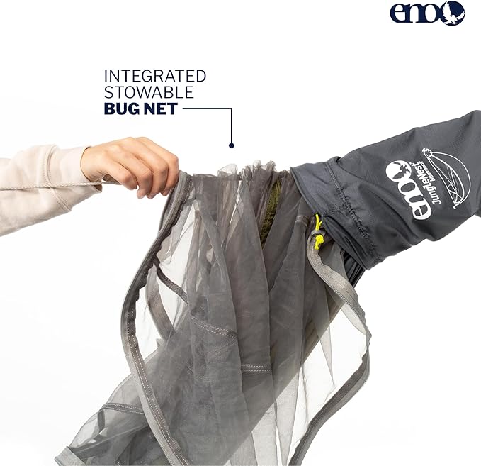 ENO JungleNest Hammock Charcoal