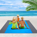 Beach Blanket Picnic Blankets Beach Accessories Lightweight Waterproof Sandproof Couple Family with Children Blanket for Summer BeachParkTravel Camping HikingPartyBackyard(79*83)