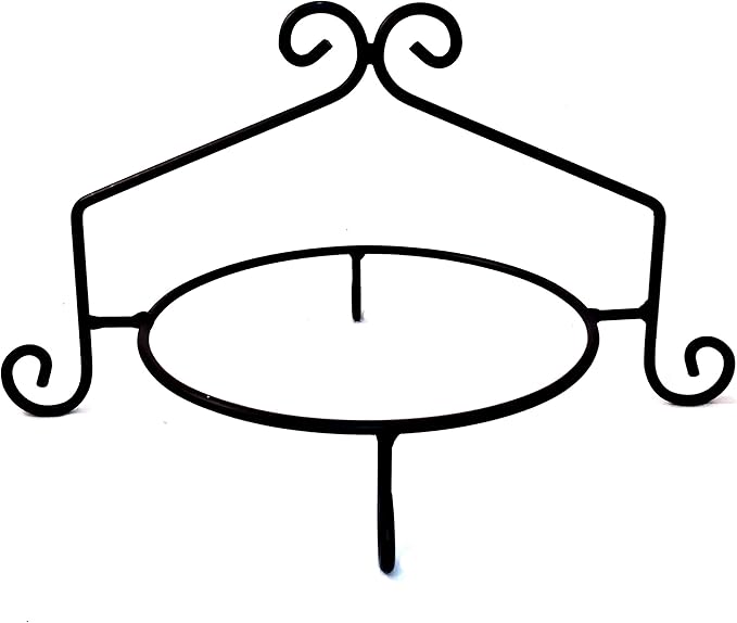 Wrought Iron Pie Stand/Rack Single Tier Hand Made