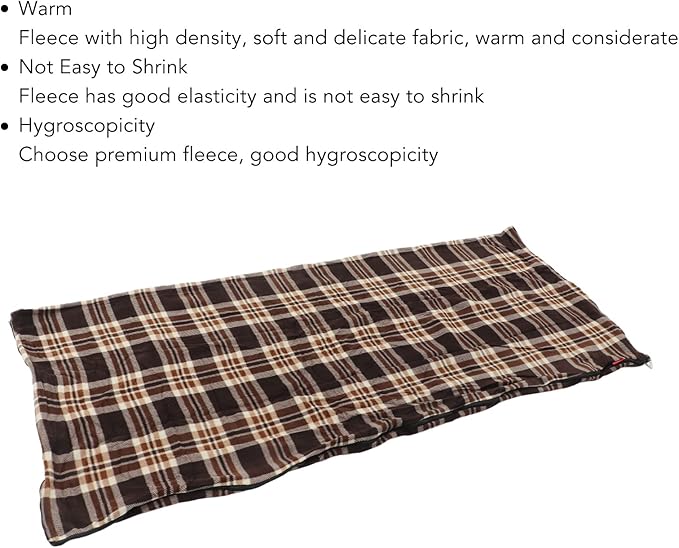 Fleece Sleeping Bag Portable Travel Warm Sleeping Bag Sleeping Bag Liner Ultralight Travel Sleeping Bag for Adults Outdoor Camping Hiking Climbing