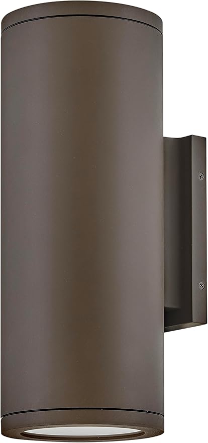Hinkley Silo Large Up/Down Light Wall Sconce Architectural Bronze