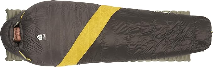 Sierra Designs Nitro 0 Degree 800 Fill DriDown Sleeping Bag - Ultralight Down Sleeping Bag for Backpacking and Camping for Men &amp Women
