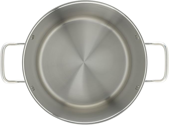 Winware Stainless Steel 16 Quart Stock Pot with Cover Silver